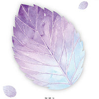 Wholesale Paper Simulation Leaf Convenience Stickers